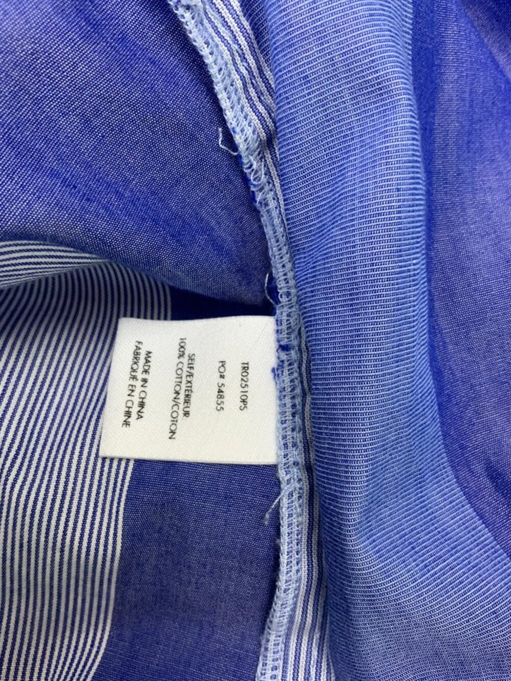 Derek Lam 10 Crossby Nerioa Dip Dye Hourglass Ombré Shirt Dress Sz 6 - Picture 15 of 16